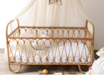 Prírodné ratanové postielky