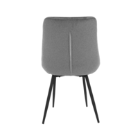 Stolička, sivá/čierna, SARIN