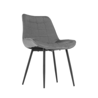 Stolička, sivá/čierna, SARIN