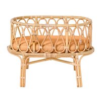 Mini ratanová/prírodná postieľka DOLLY