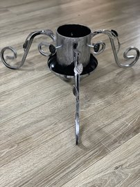 Kovový stojan na živý vianočný stromček, rôzne prevedenia