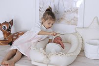 Detské hniezdo BOHO vanilla